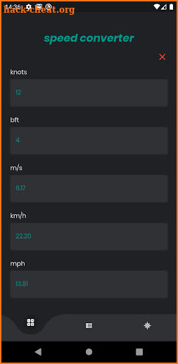 Wind Speed Converter screenshot