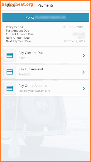 Windhaven® Insurance screenshot