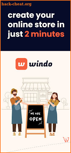 windo - create ecommerce store screenshot