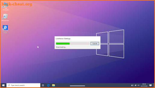 Windows 10 Simulator screenshot