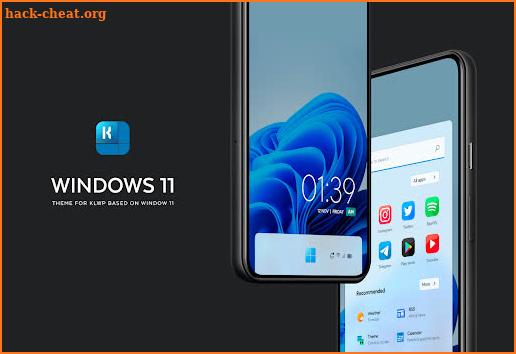 Windows 11 for klwp screenshot