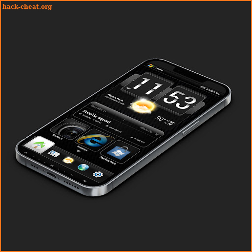 Windows Mobile KLWP Theme screenshot