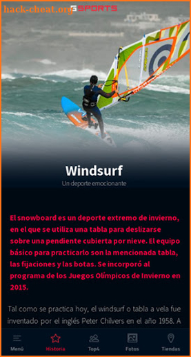 Windsurf screenshot
