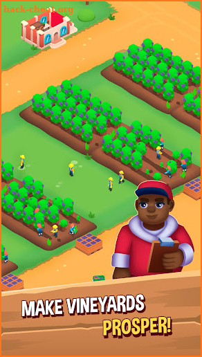 Wine Factory Idle Tycoon Game screenshot
