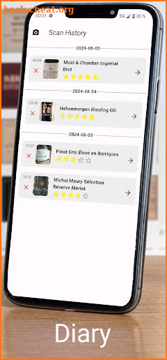 Wine Scanner AI: remember wine screenshot