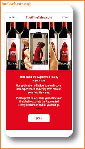 Wine Tales Augmented Reality screenshot