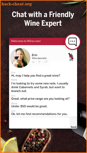 Wine.com screenshot