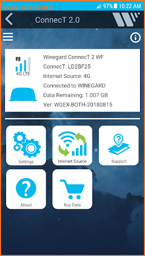 Winegard - Connected screenshot