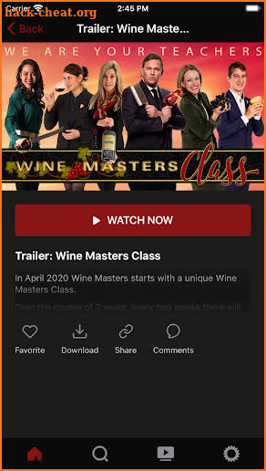 WineMasters.tv screenshot