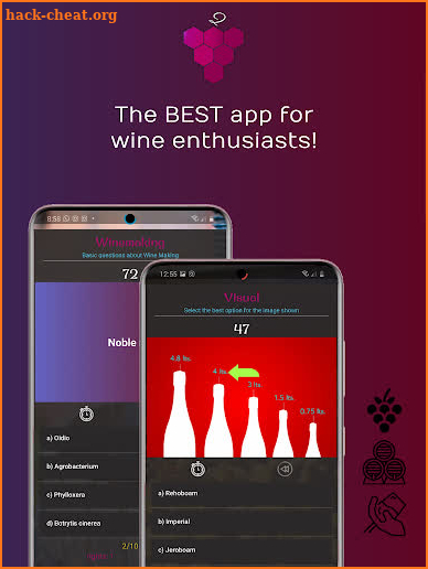 WineQ - Wine Trivia Game screenshot