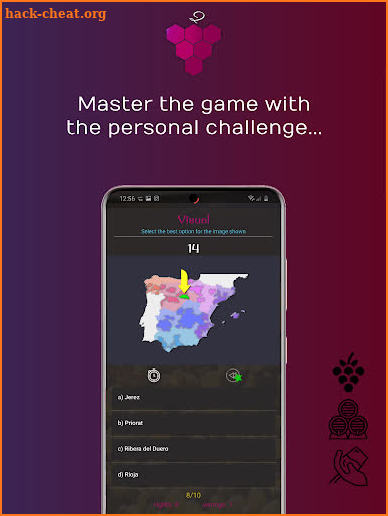 WineQ - Wine Trivia Game screenshot