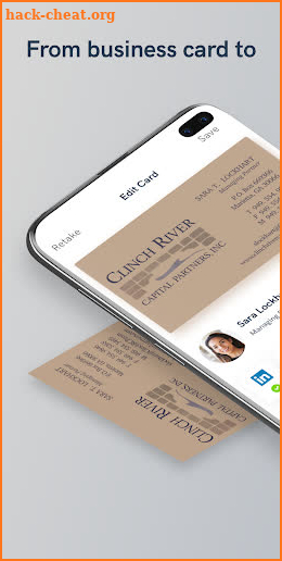 Wingman: Business Card Scanner screenshot