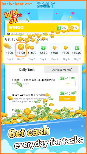 WinGo QUIZ - Win Everyday & Win Real Cash screenshot