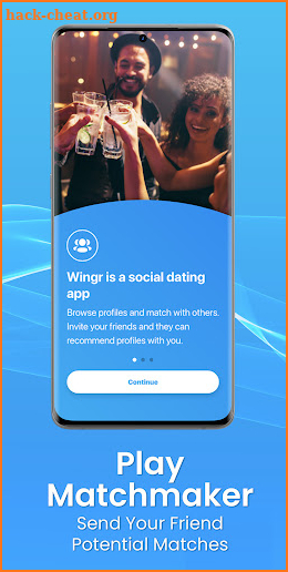 Wingr: The Social Dating App screenshot