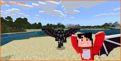Wings Addon for Minecraft screenshot