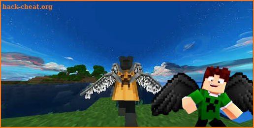 Wings Addon for Minecraft screenshot
