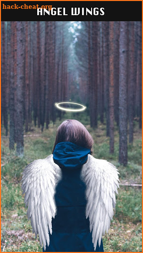 Wings for Photos: Angel Wings Photo Editor screenshot