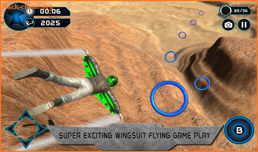 Wingsuit Simulator - Sky Flying Game screenshot