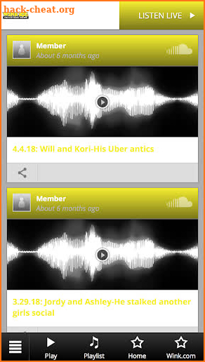 Wink 106 (WNKI FM) screenshot