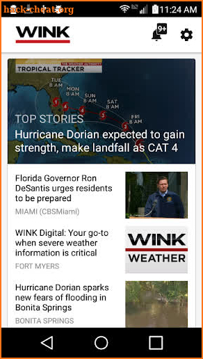 WINK News screenshot