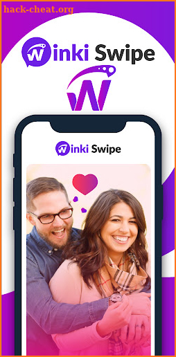 wink swipe private messaging video app screenshot