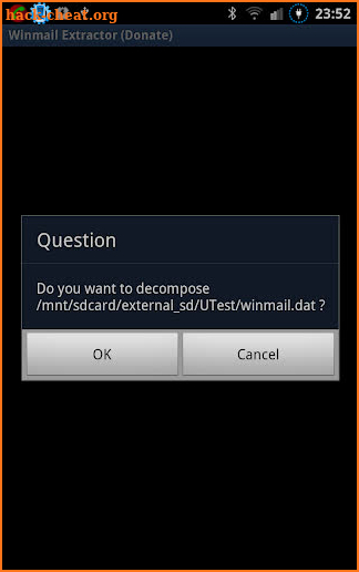 Winmail.dat Extractor (Donate) screenshot