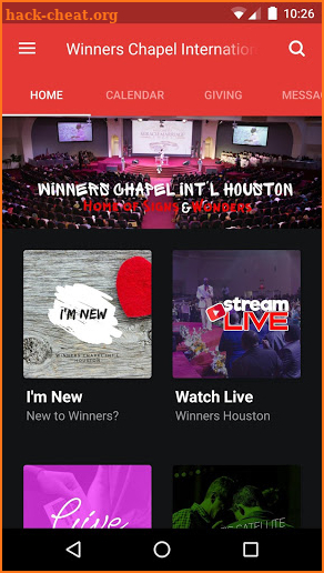 Winners Chapel Int'l Houston screenshot
