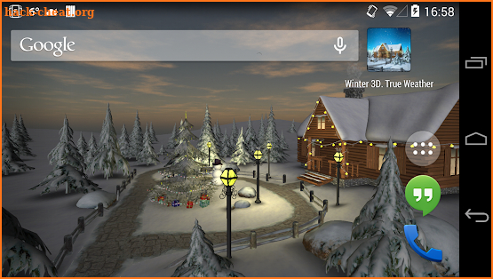 Winter 3D, True Weather screenshot
