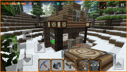 Winter Craft Explore screenshot