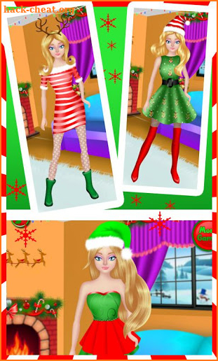 Winter Holiday Girl Activity screenshot