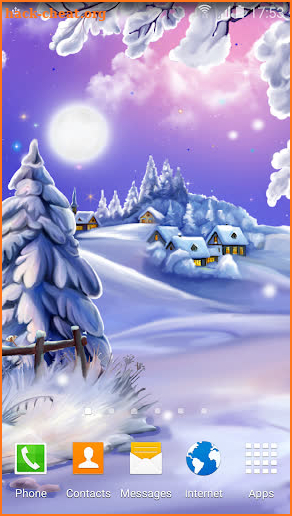 Winter Landscape Wallpaper screenshot