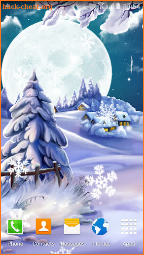 Winter Landscape Wallpaper screenshot