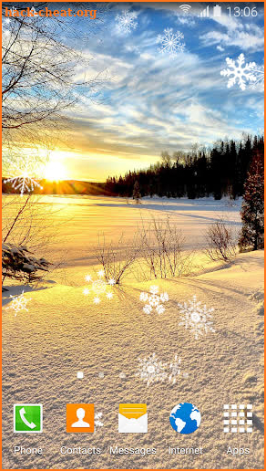 Winter Landscapes Wallpaper screenshot