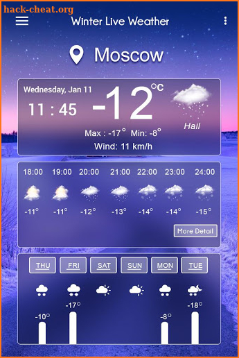 Winter Live Weather 2019 screenshot