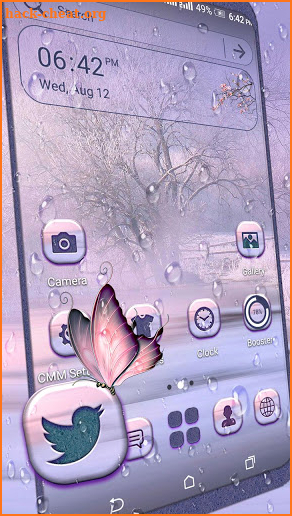Winter Mist Launcher Theme screenshot