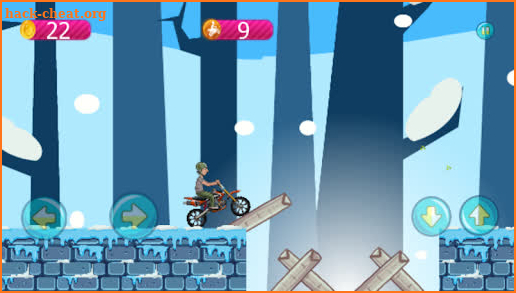 winter motobike screenshot