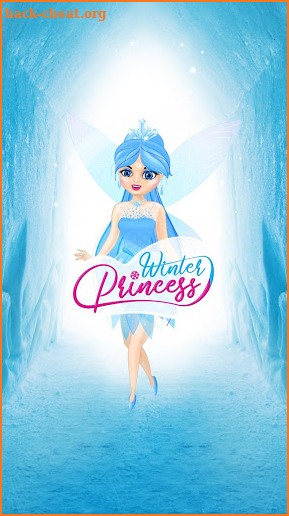 Winter Princess Diary (with PIN or fingerprint) screenshot