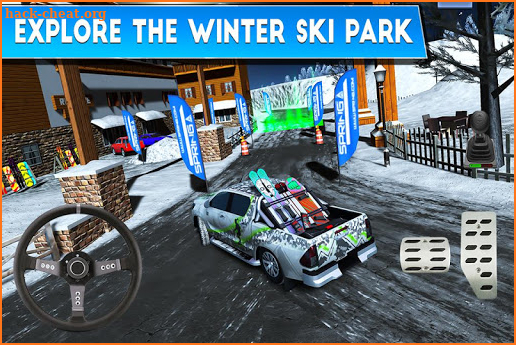 Winter Ski Park: Snow Driver screenshot