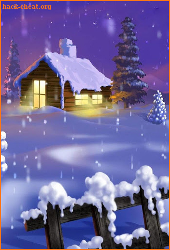 Winter Snow Night Wallpapers screenshot