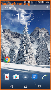 Winter Snowfall Day Night Realistic PRO Christmas screenshot