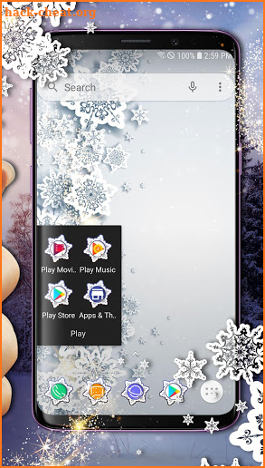 Winter Themed Launcher - Wallpapers and Icons screenshot