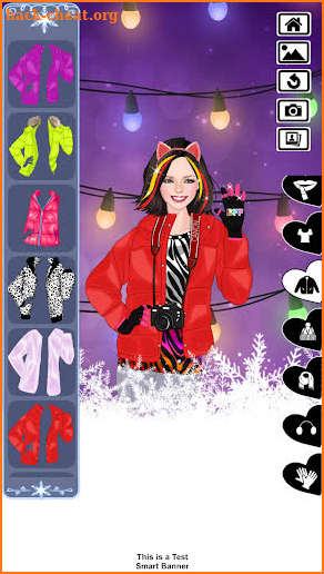 Winter time with warm dressup screenshot