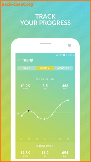 winwalk pedometer - be healthy, win free rewards screenshot