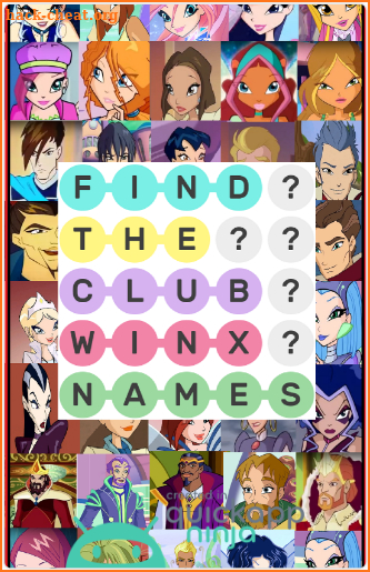 Winx Club - The Names screenshot
