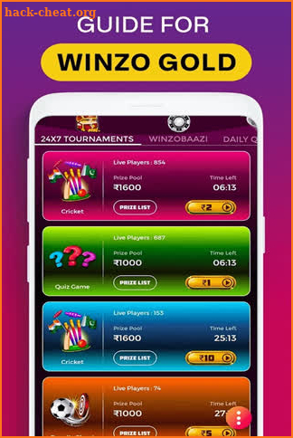 Winzo - Gold Earn Money Game 21 Guide screenshot