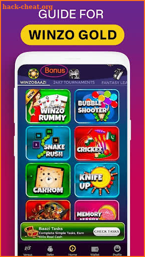 Winzo Gold Full Guide - Win coin & Real cash Tips screenshot