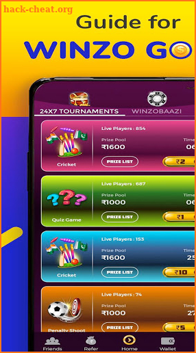 Winzo Tips Gold - Earn money 2021 Guide screenshot