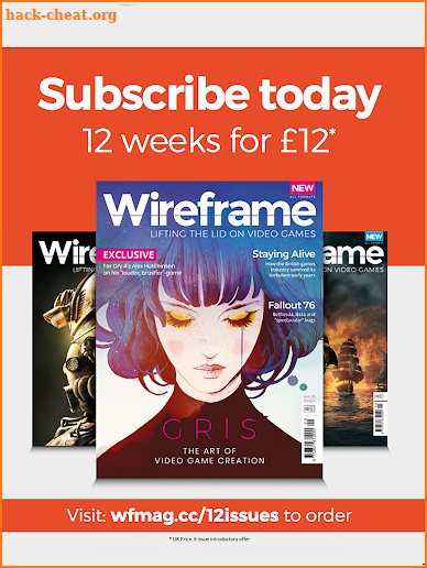 Wireframe Magazine screenshot