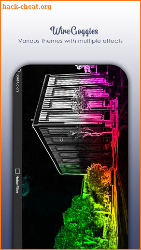 WireGoggles Thermal Effects Camera screenshot