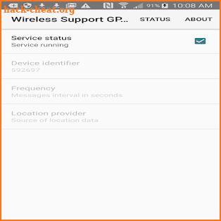 WIRELESS SUPPORT GPS TRACKER screenshot